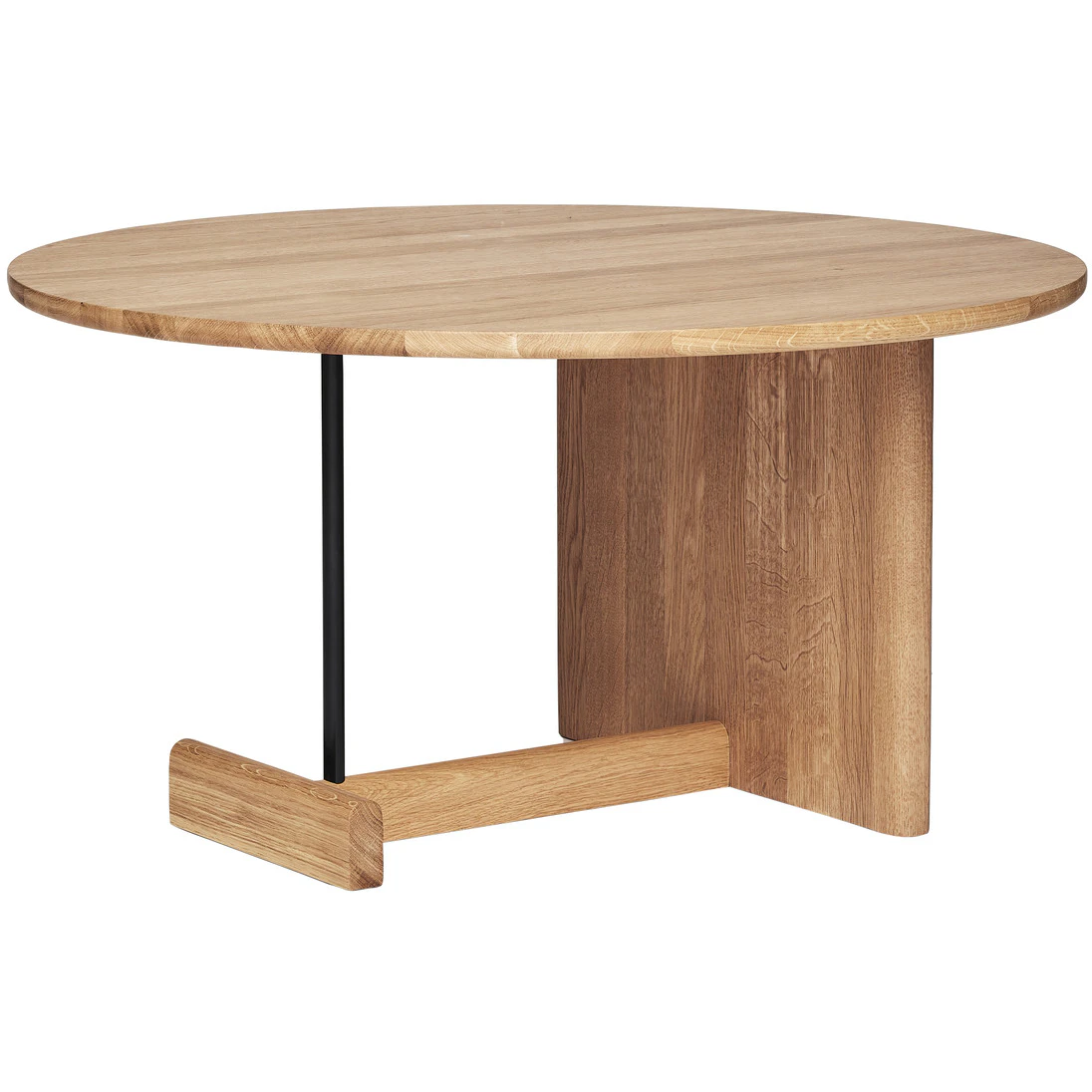 Fogia Koku Soffbord Runt H:42 Cm Mattlackad - Soffbord utomhus Ek Mattlackerad Ek