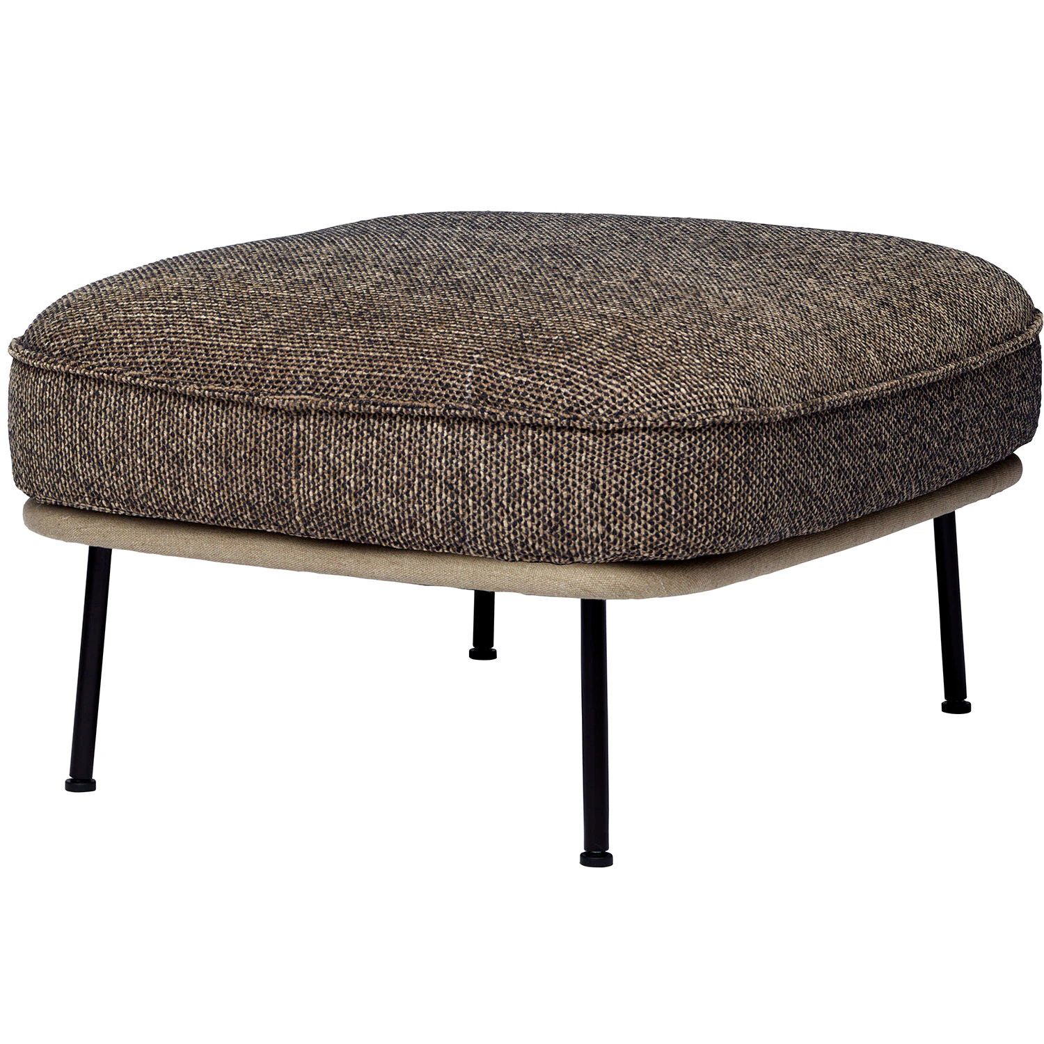 Fogia Lyra Fotpall Safire 0001 - Fotpallar Textil Brun