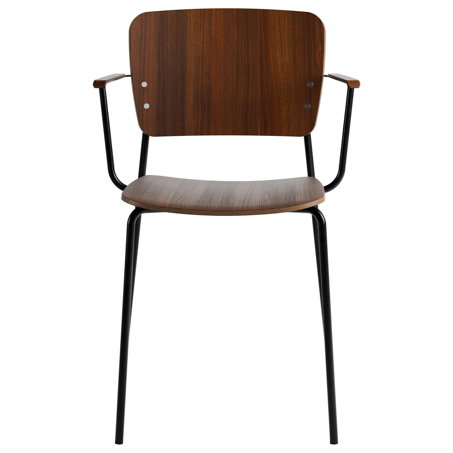 Fogia Mono Karmstol Svart ram - Stolar Metall R&ouml;kt Ek