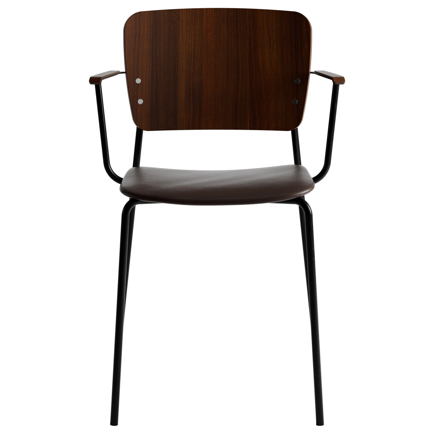 Fogia Mono Karmstol Svart Metallram /elmosoft 93099 - Stolar R&ouml;kt Ek