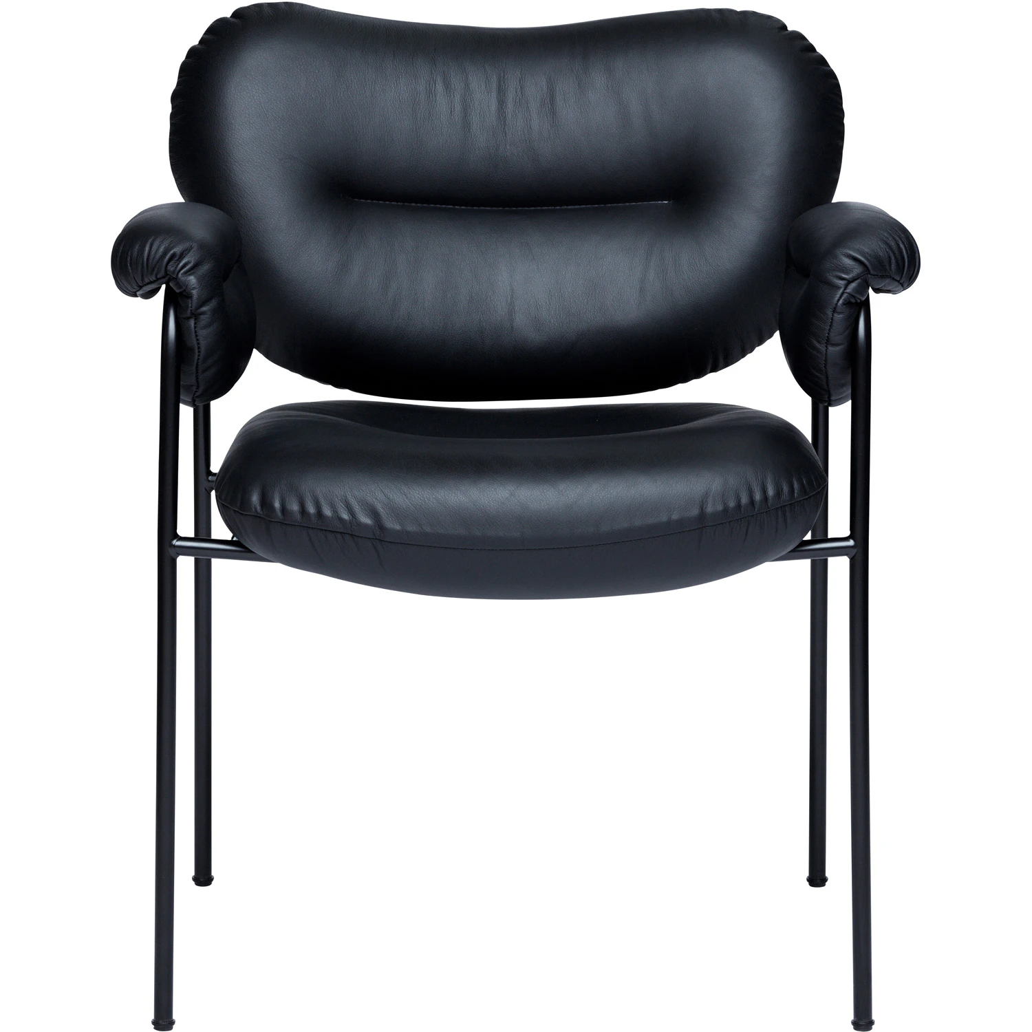 Fogia Bollo Stol a Ben / Skinn Elmosoft - L&auml;der Svart