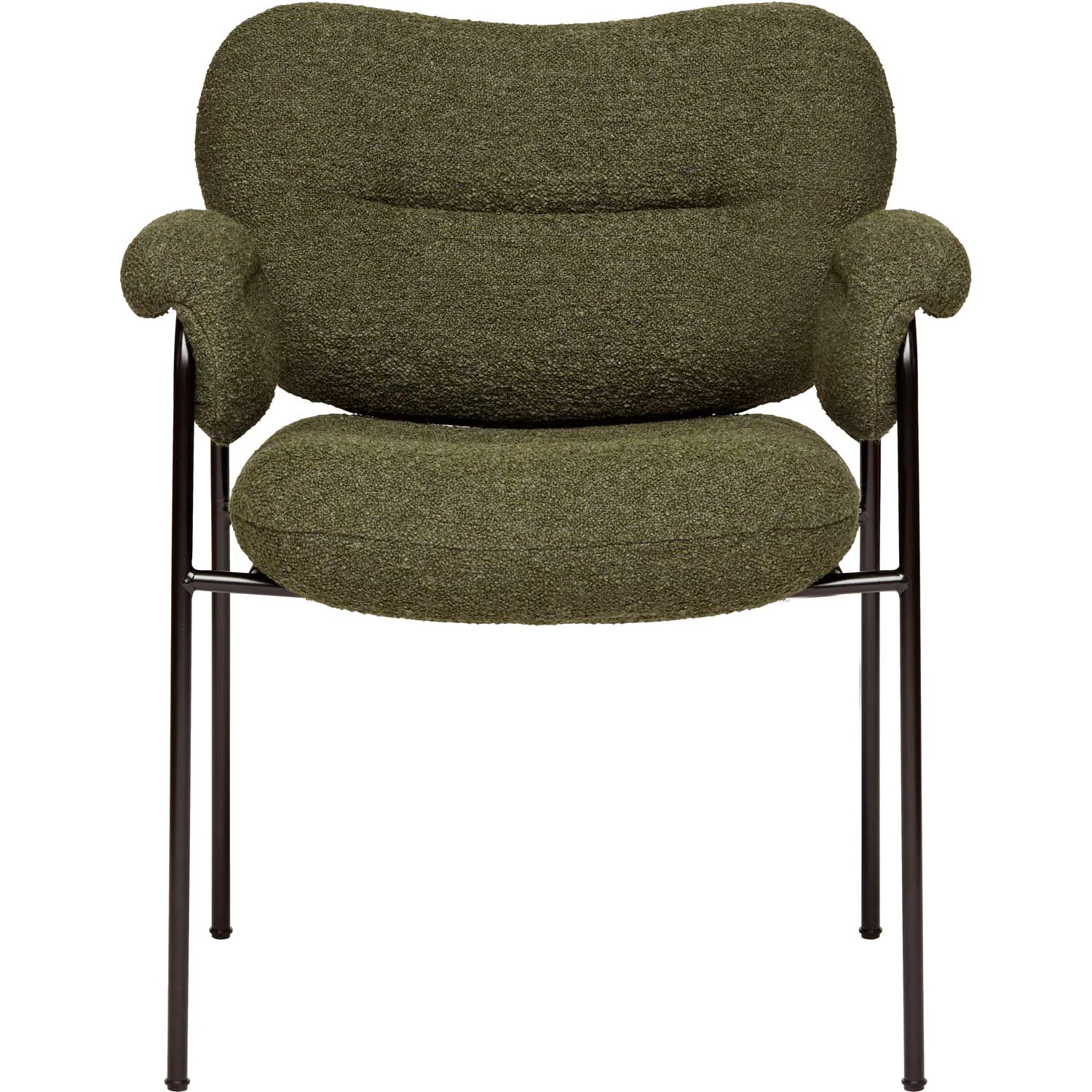 Fogia Spisolini Stol Svarta Ben / Tyg Barnum - Pine