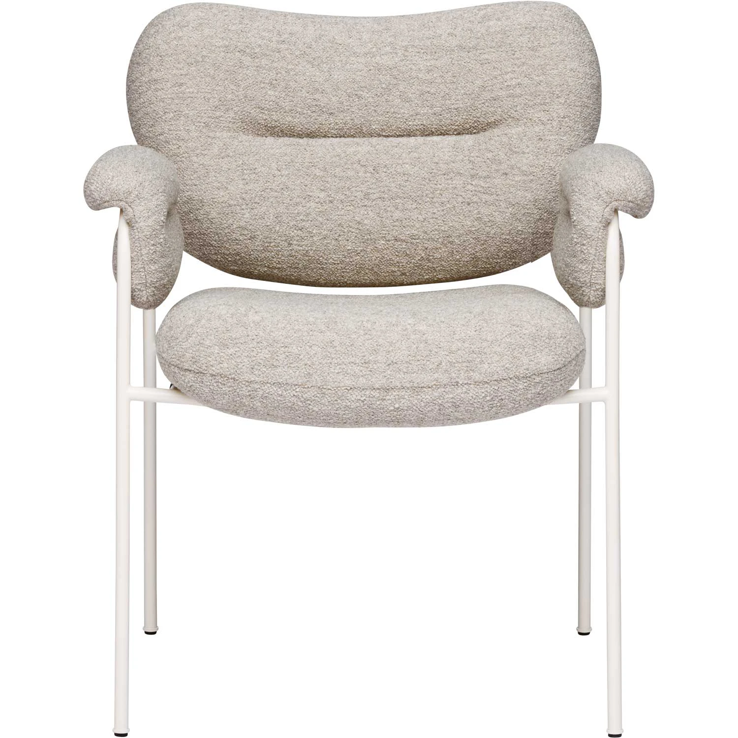 Fogia Spisolini Stol P&auml;rlvita Ben / Tyg Barnum - Sand