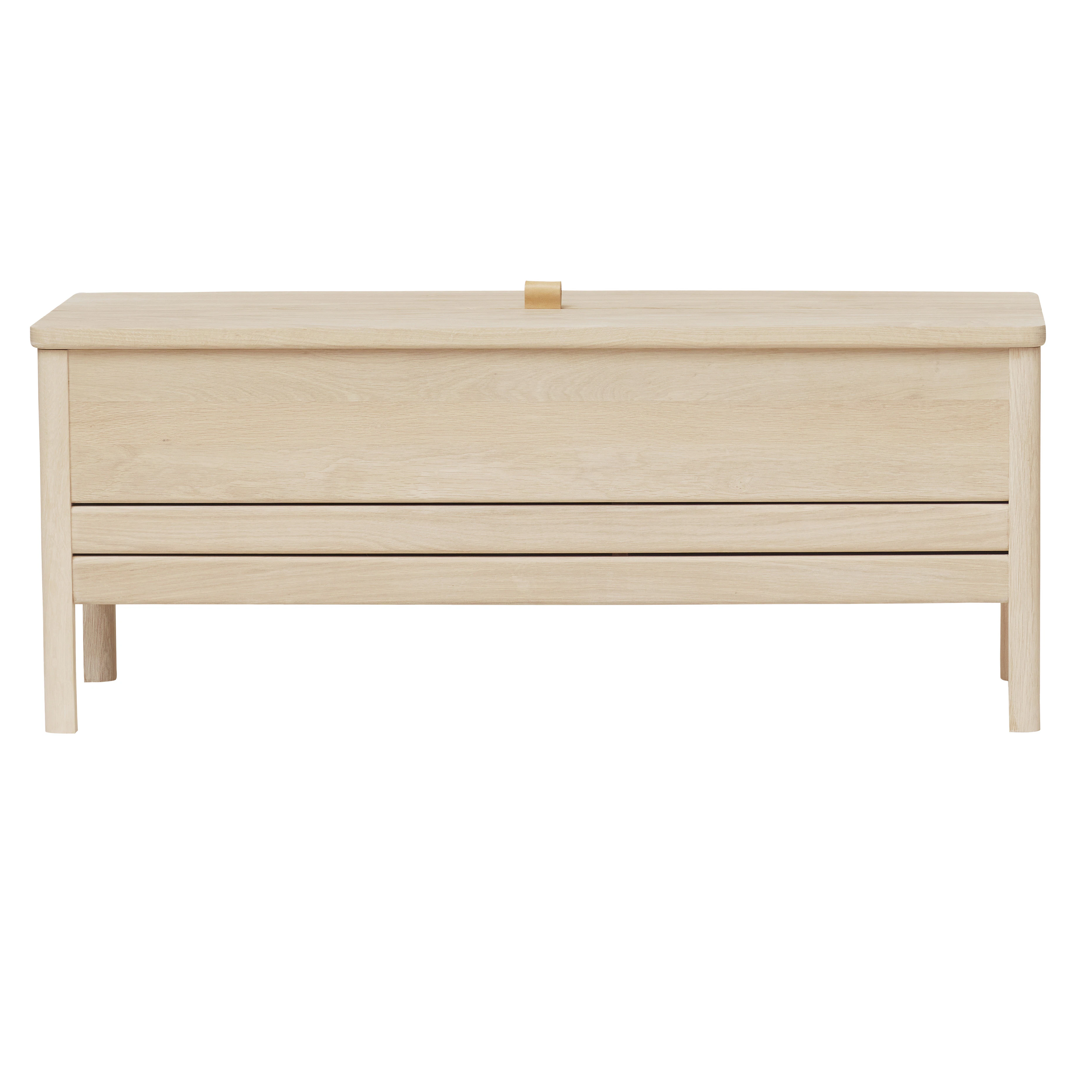 Form & Refine A Line F&ouml;rvaringsb&auml;nk 111 Cm - B&auml;nkar Ek Vit Ek