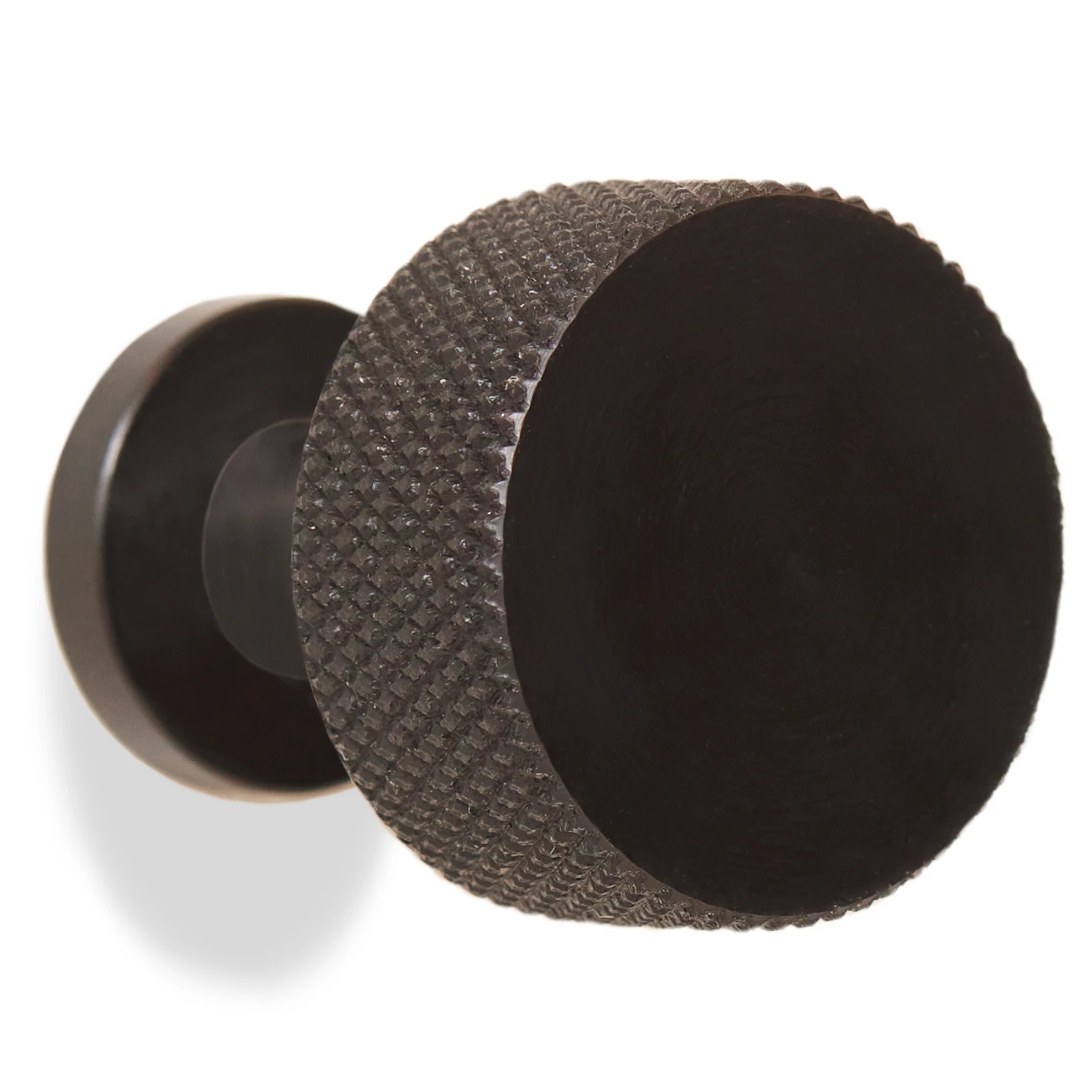 Form & Refine Angle Krok / Knopp Ø3 Cm - Krokar & galgar Rostfritt Stål Svart