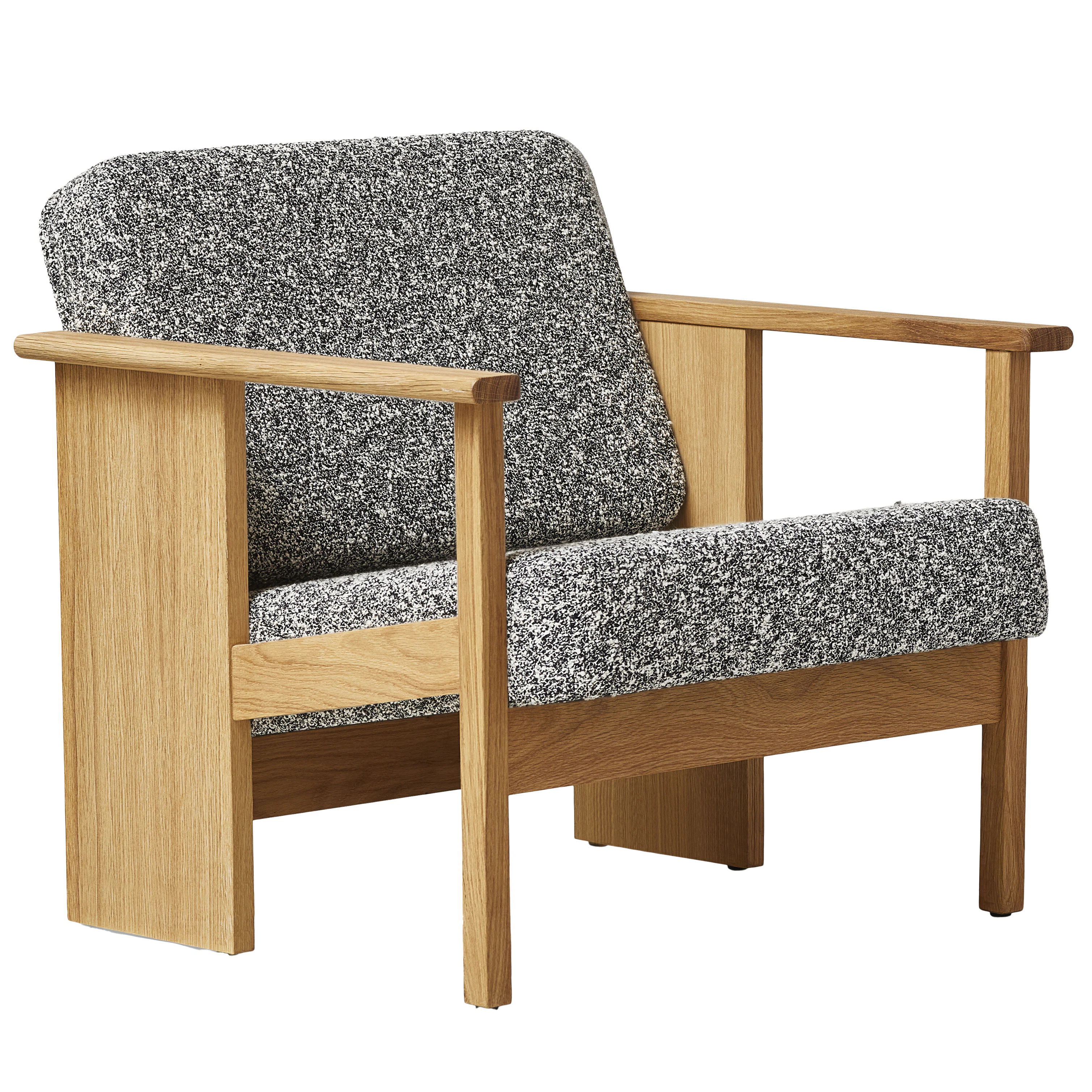 form & refine block fåtölj ek zero - 0004 - grå