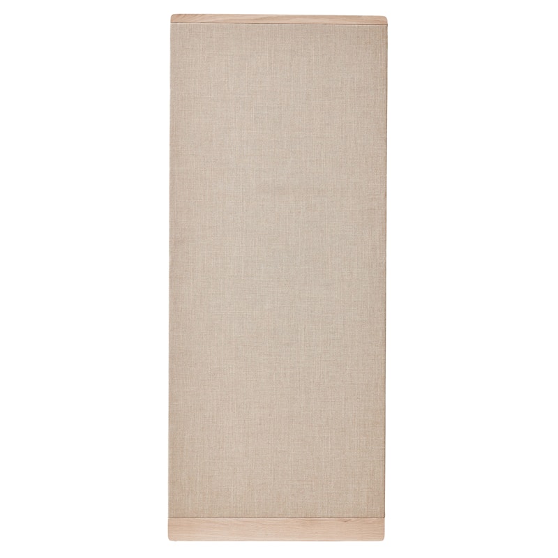 Rim Anslagstavla 60x145 cm, Vitoljad Ek