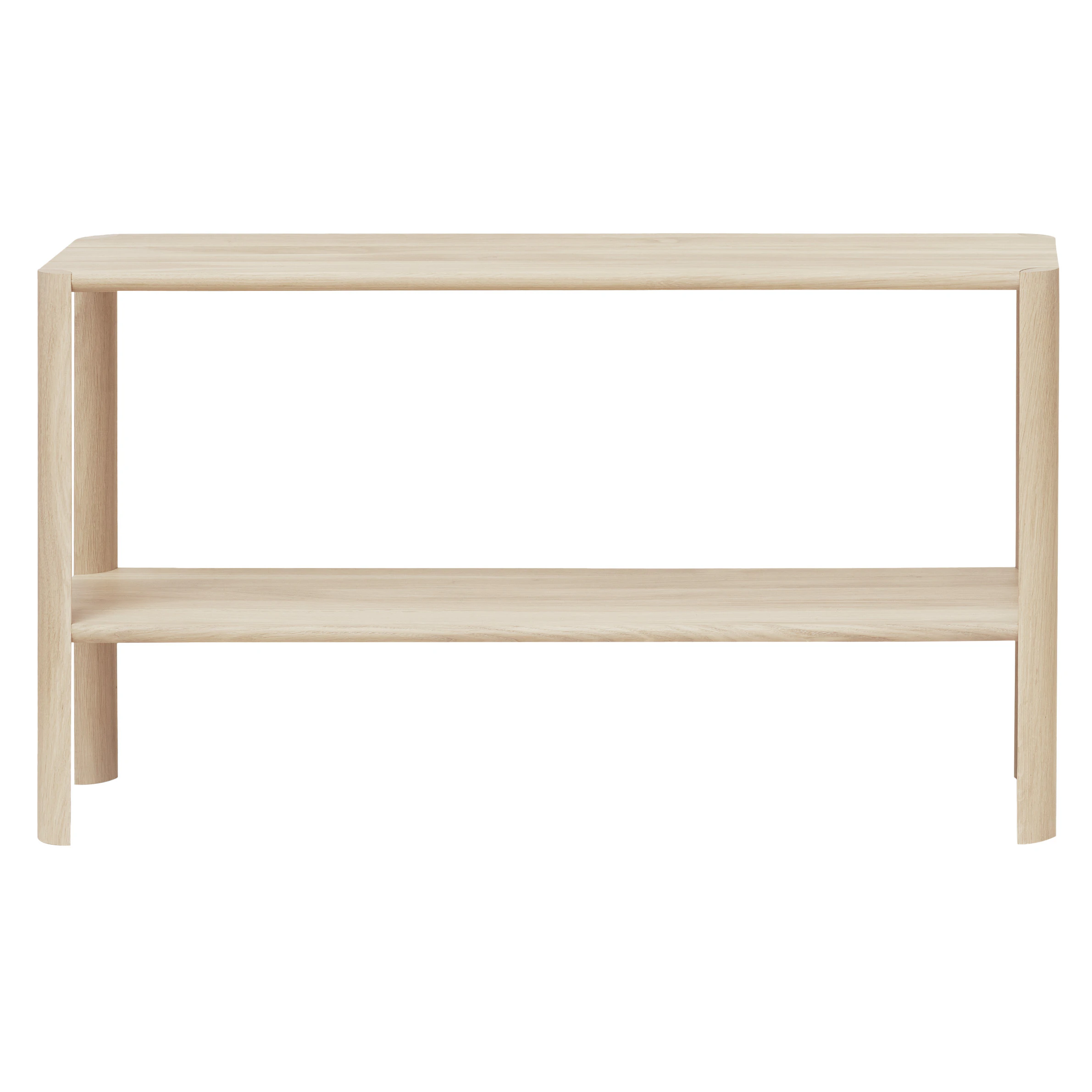 Form & Refine Leaf Hylla 1x2 Vitoljad - Sidobord & Avlastningsbord Ek Vit Ek