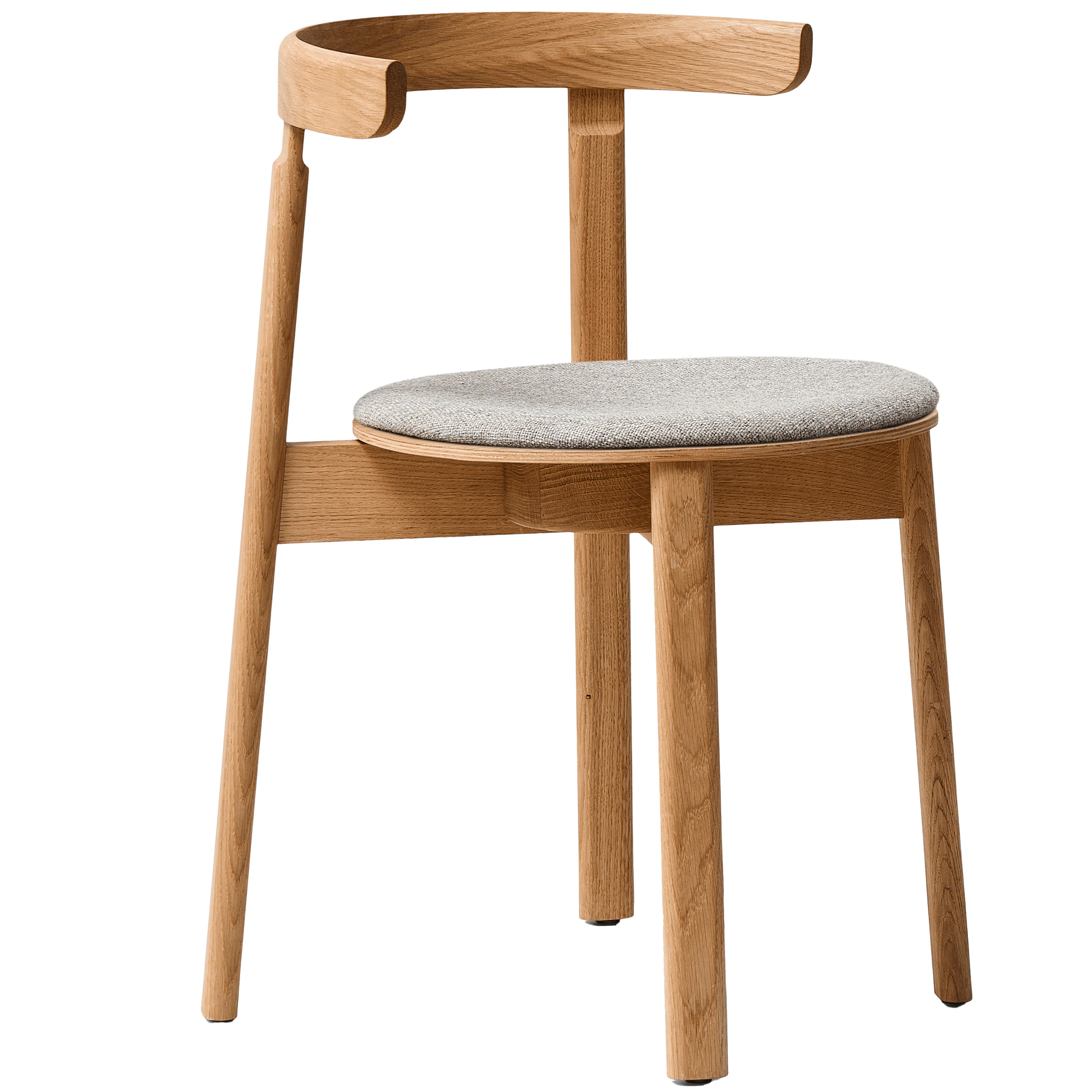 Form & Refine Lunar Stol / Hallingdal 65 - Stolar Ek Grå