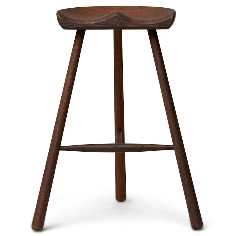 Shoemaker No. 68 Barpall 65 cm, Rökt Ek