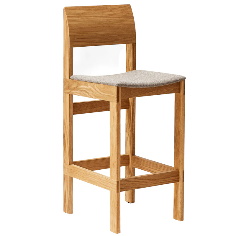 Sonder Barstol 65 cm, Ek / Hallingdal 65