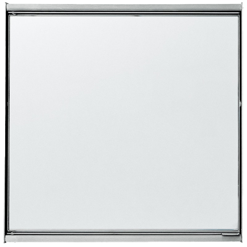 Taper Spegelskåp 40x40 cm, Rostfritt Stål