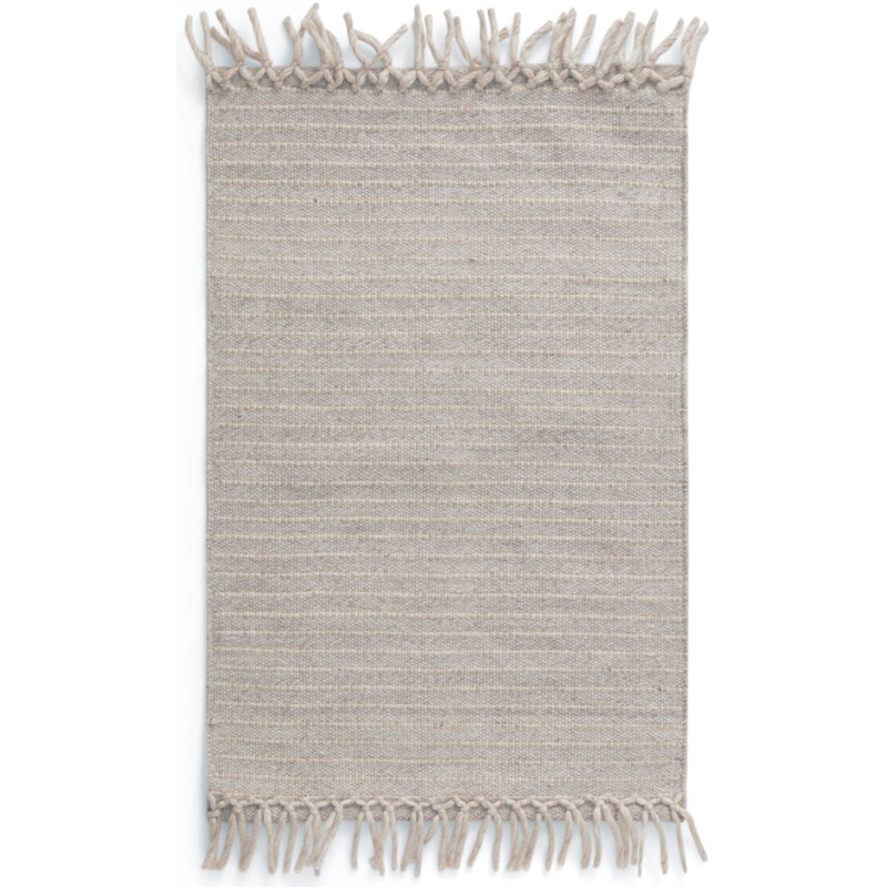 Bold Fringe Matta 140x200 cm, Ivory