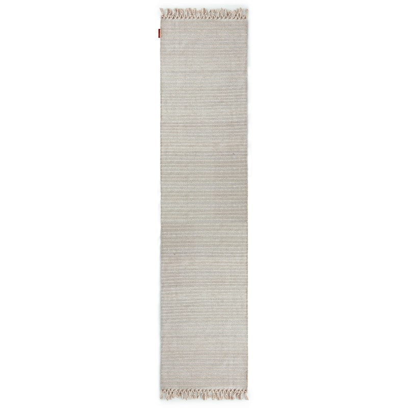 Bold Fringe Matta 70x300 cm, Ivory