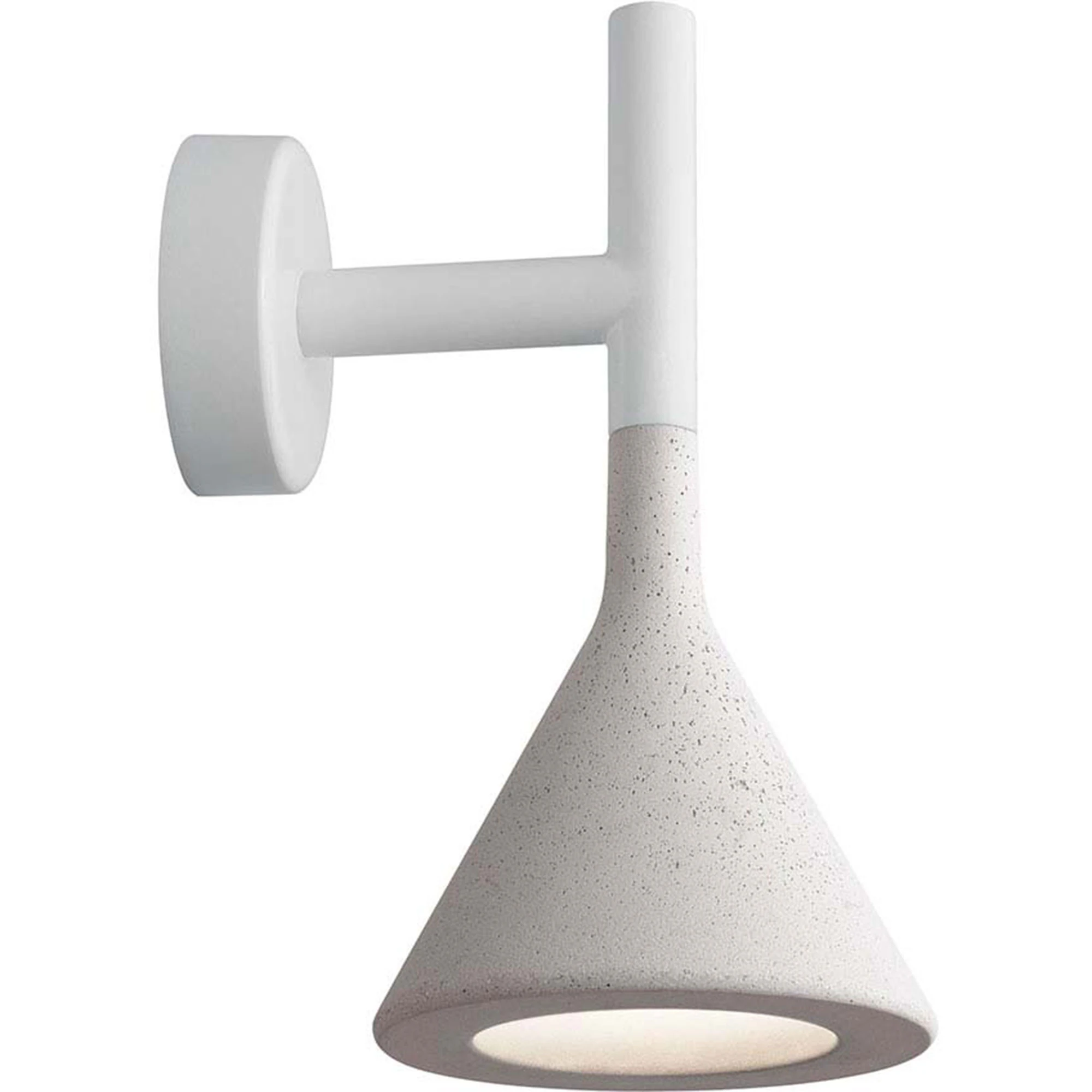 Foscarini Aplomb Mini V&auml;gglampa - V&auml;gglampor Betong Vit