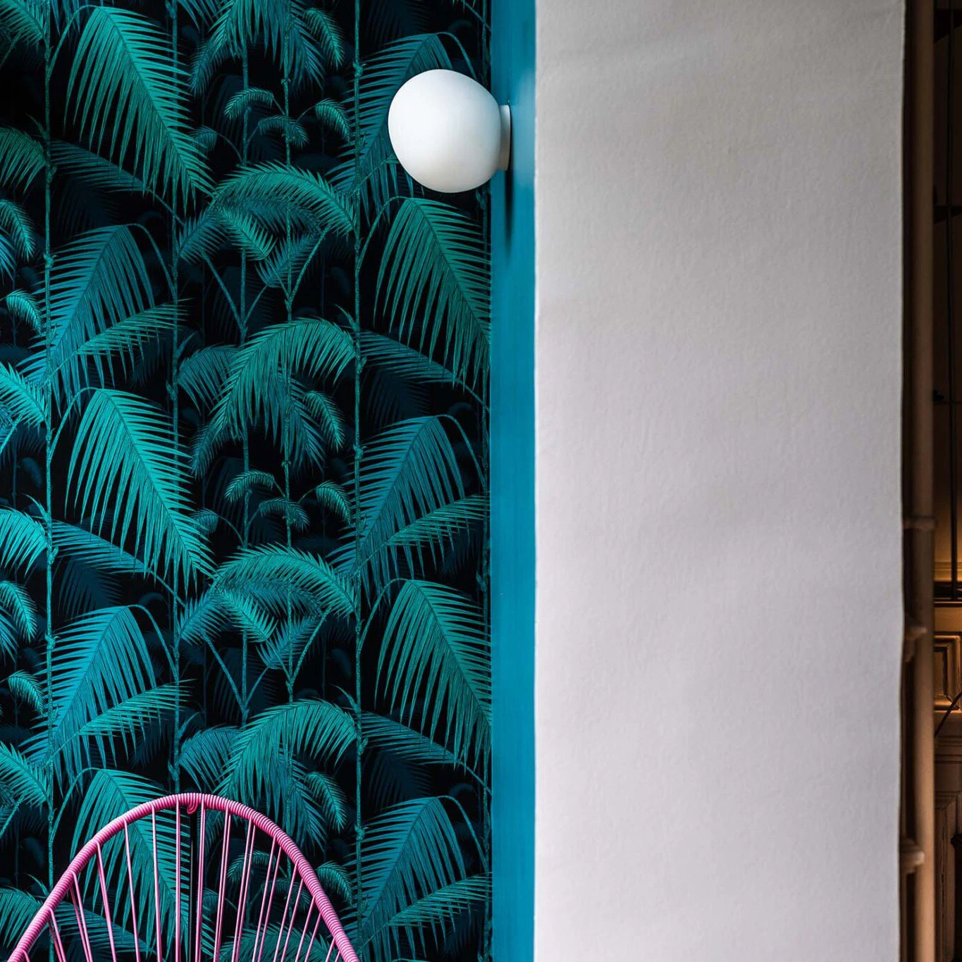 Foscarini Gregg Piccola Vägg-/taklampa, vit från Foscarini, bild 3