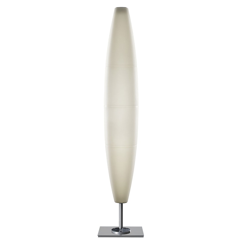 Havana Terra Bassa Golvlampa Outdoor, Vit