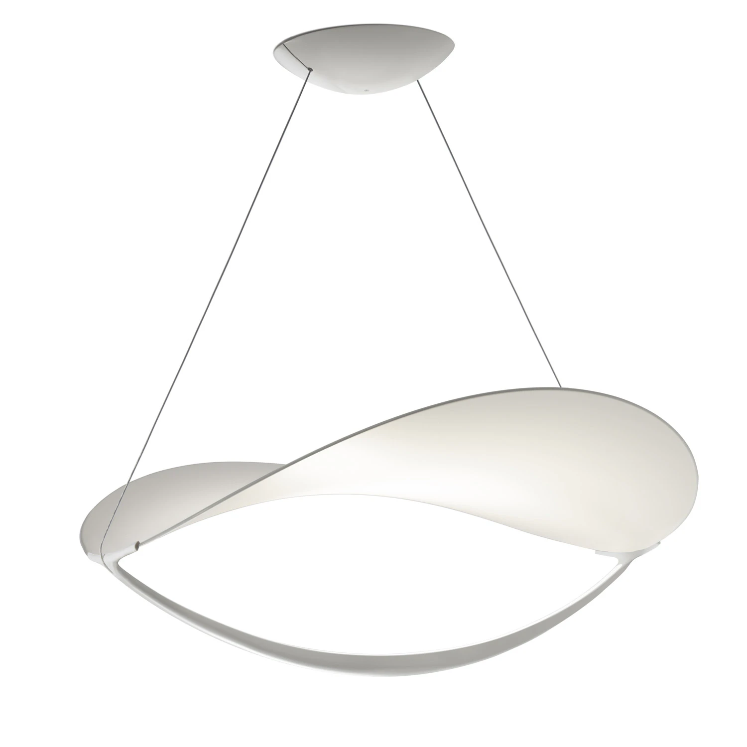 Foscarini Plena Mylight Taklampa - Pendellampor Aluminium Vit