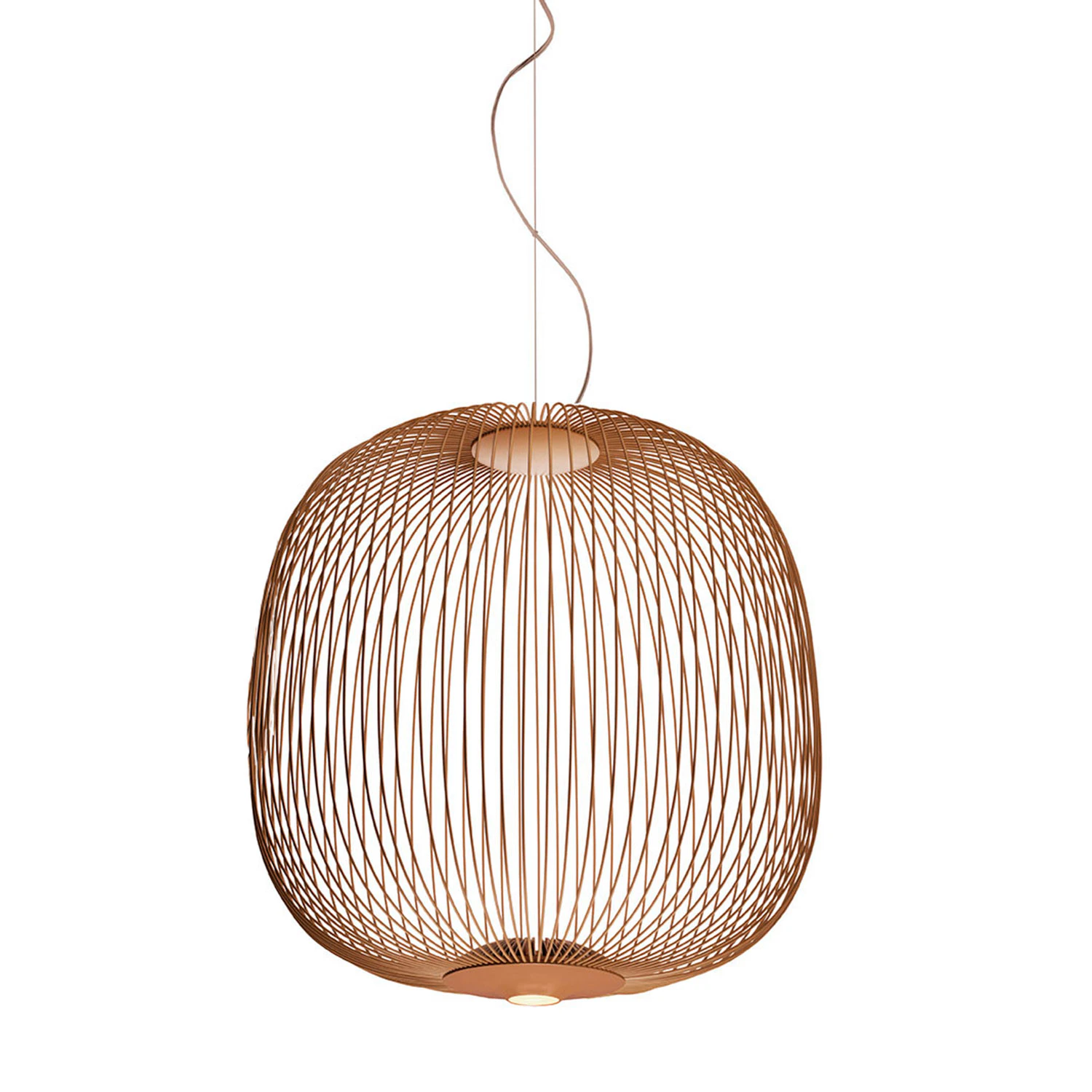 Foscarini Spokes 2 Pendel Led - Pendellampor Koppar