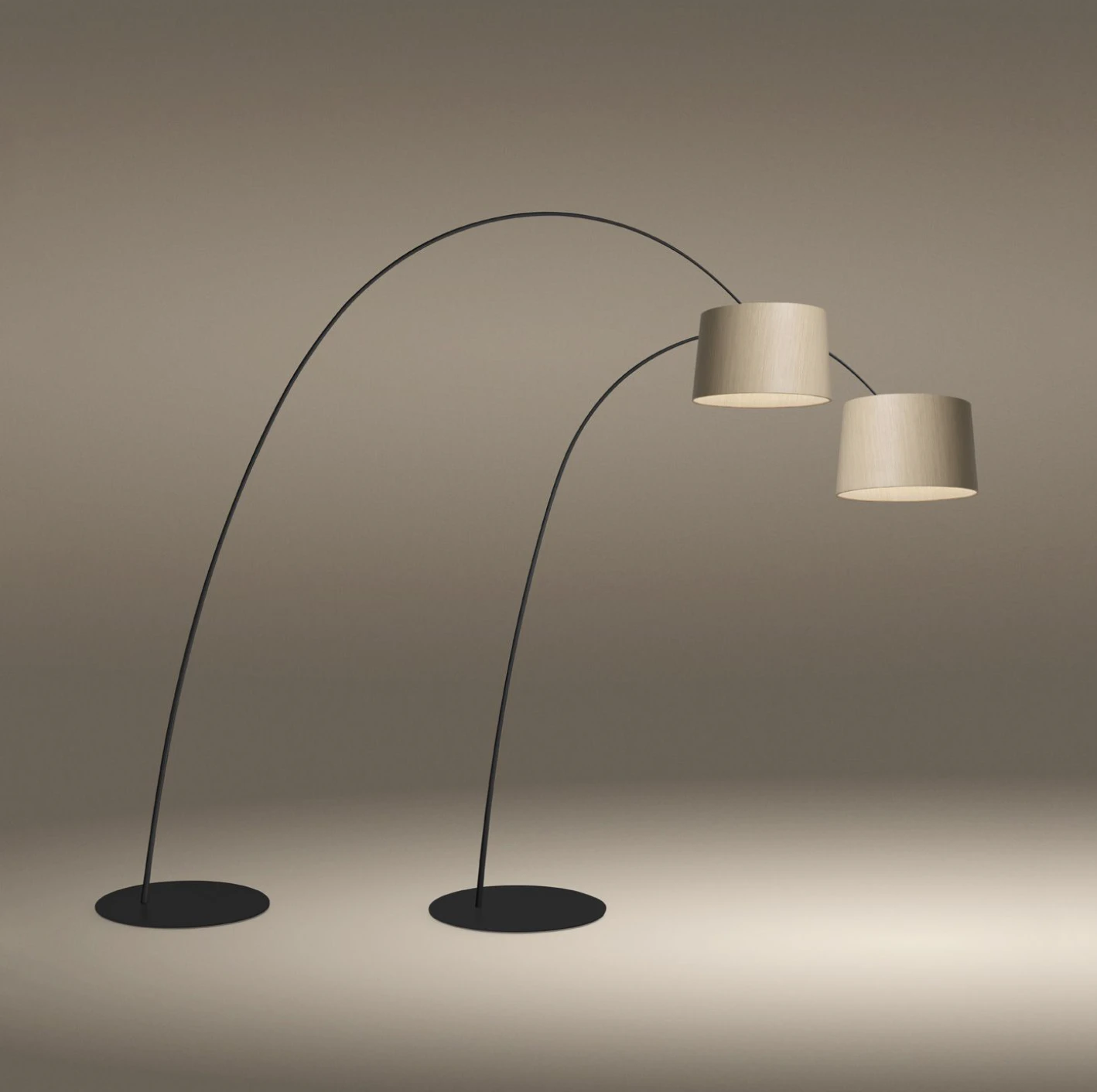 Foscarini Twiggy Elle Wood Golvlampa & Ek, svart från Foscarini, bild 5