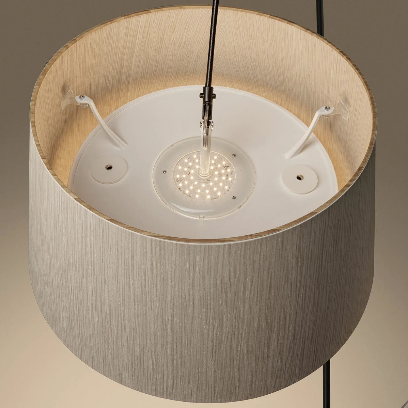 Foscarini Twiggy Elle Wood Golvlampa & Ek, svart från Foscarini, bild 4