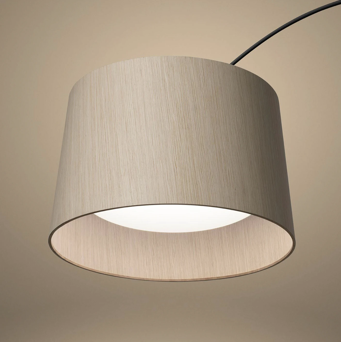 Foscarini Twiggy Elle Wood Golvlampa & Ek, svart från Foscarini, bild 2