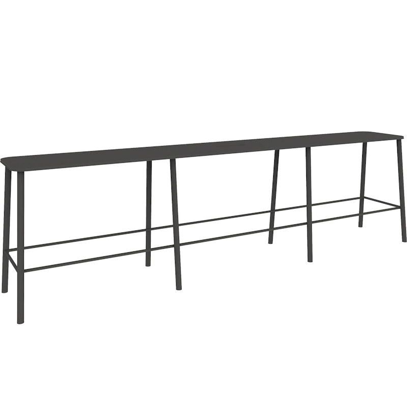 Adam Mono Bänk 160 cm, Svart