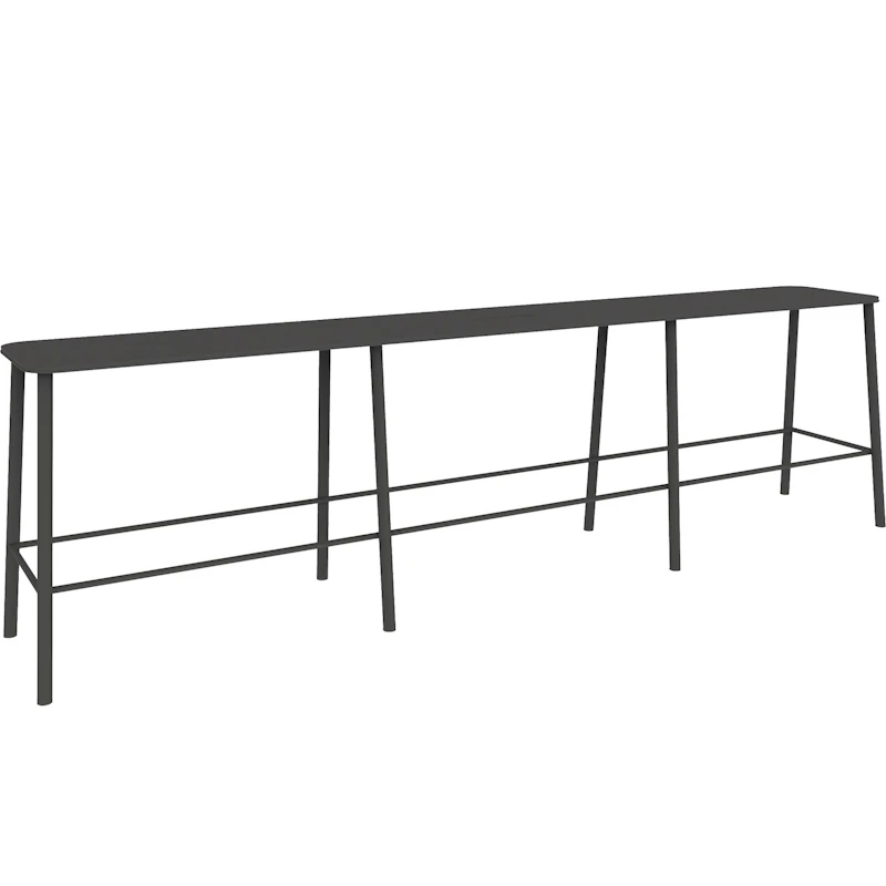 Adam Mono Bänk 160 cm, Svart