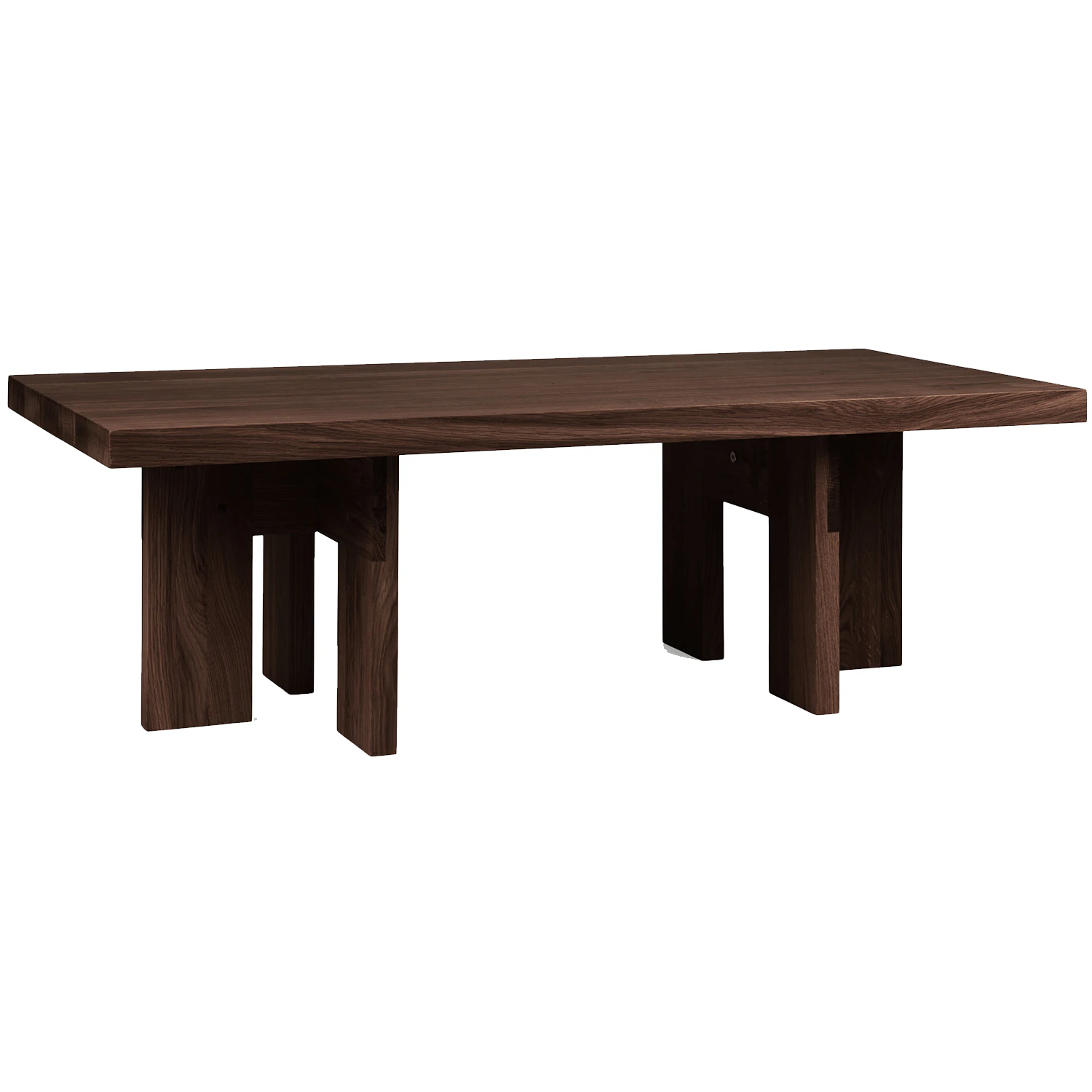 Frama Farmhouse Soffbord 52x105 Cm - Soffbord Ek M&ouml;rk Ek