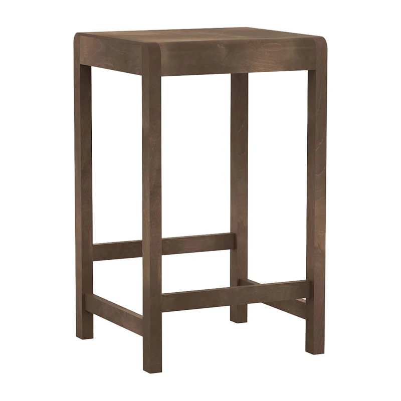 01 Pall H65 cm, Mörkbrun