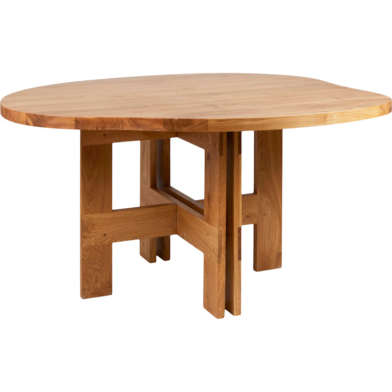 Farmhouse Matbord 140 cm, Naturlig Ek