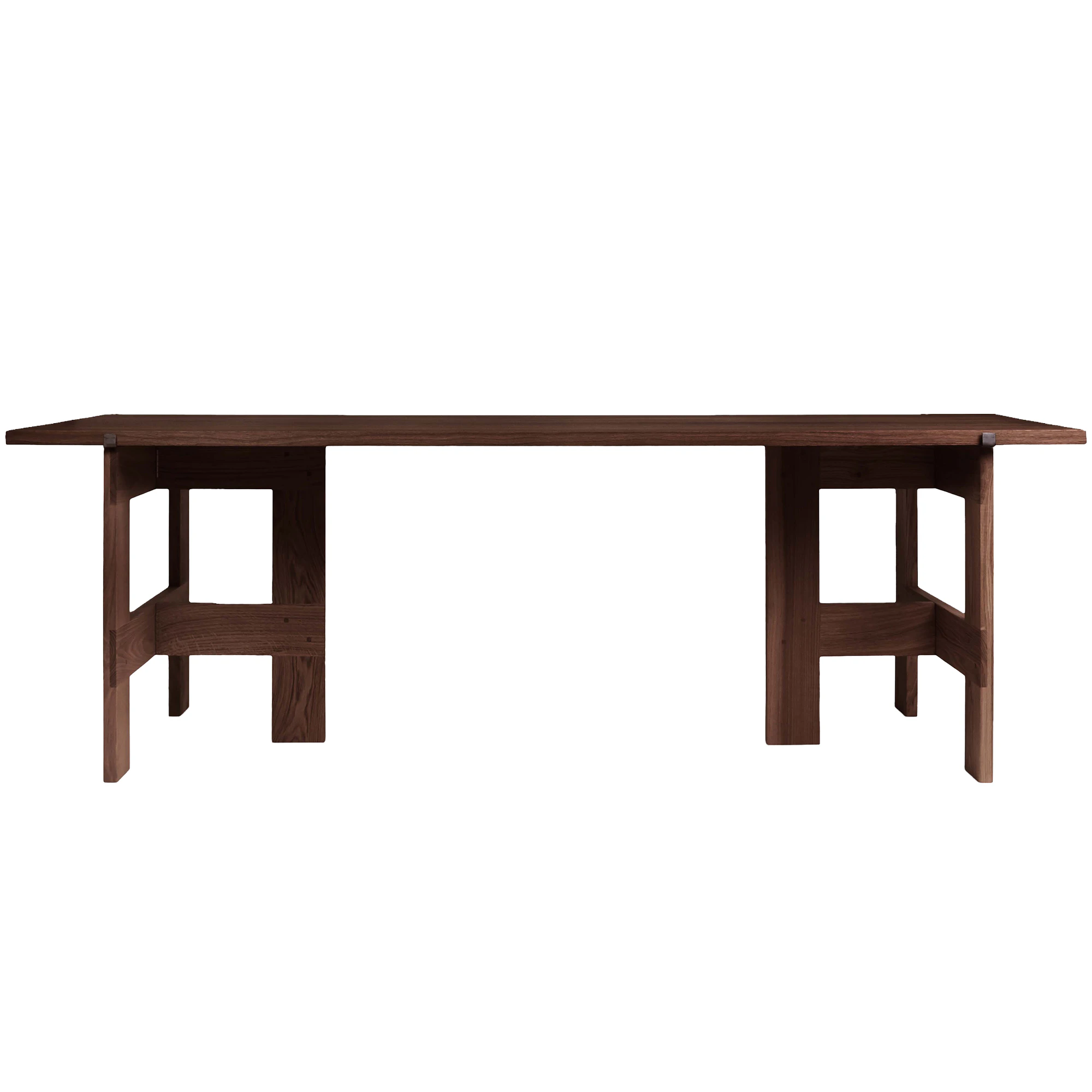 Frama Farmhouse Matbord L220 Cm - Matbord & Barbord Ek M&ouml;rkbetsad Ek
