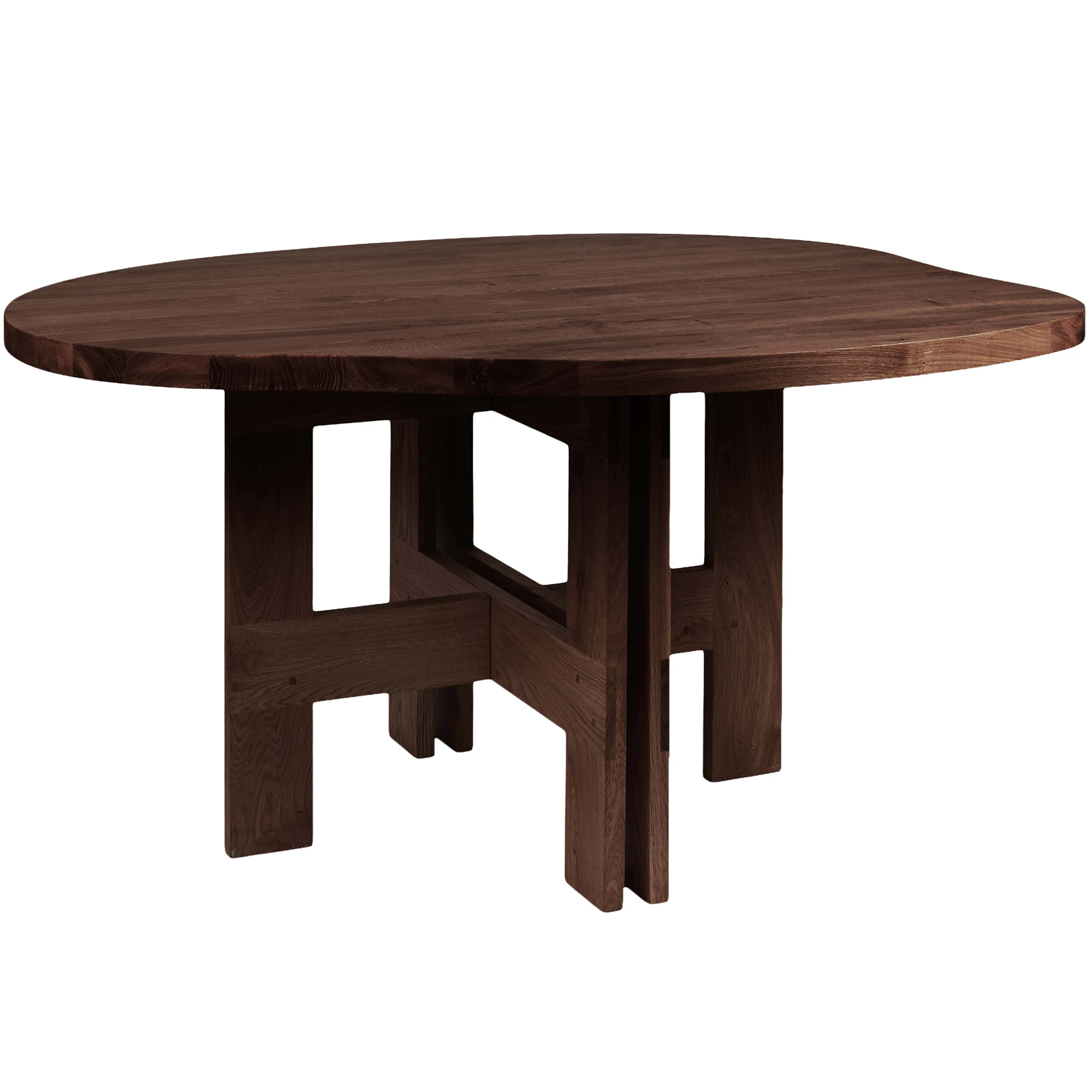 Frama Farmhouse Matbord 140 Cm - Matbord & Barbord Ek M&ouml;rkbetsad Ek
