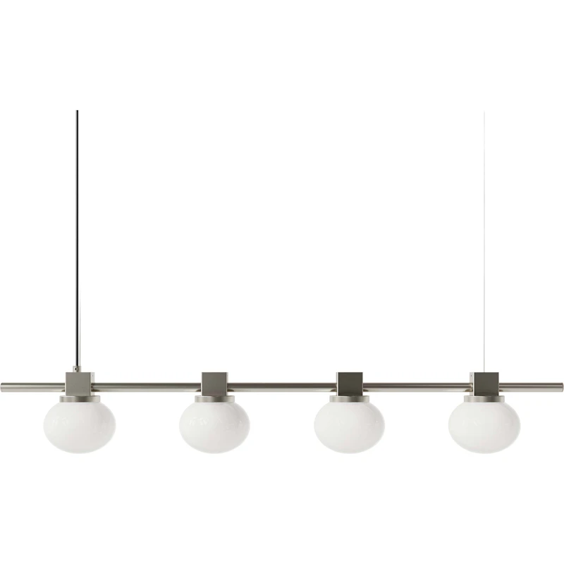 Ovoid Quadruple Pendel, Rostfritt Stål