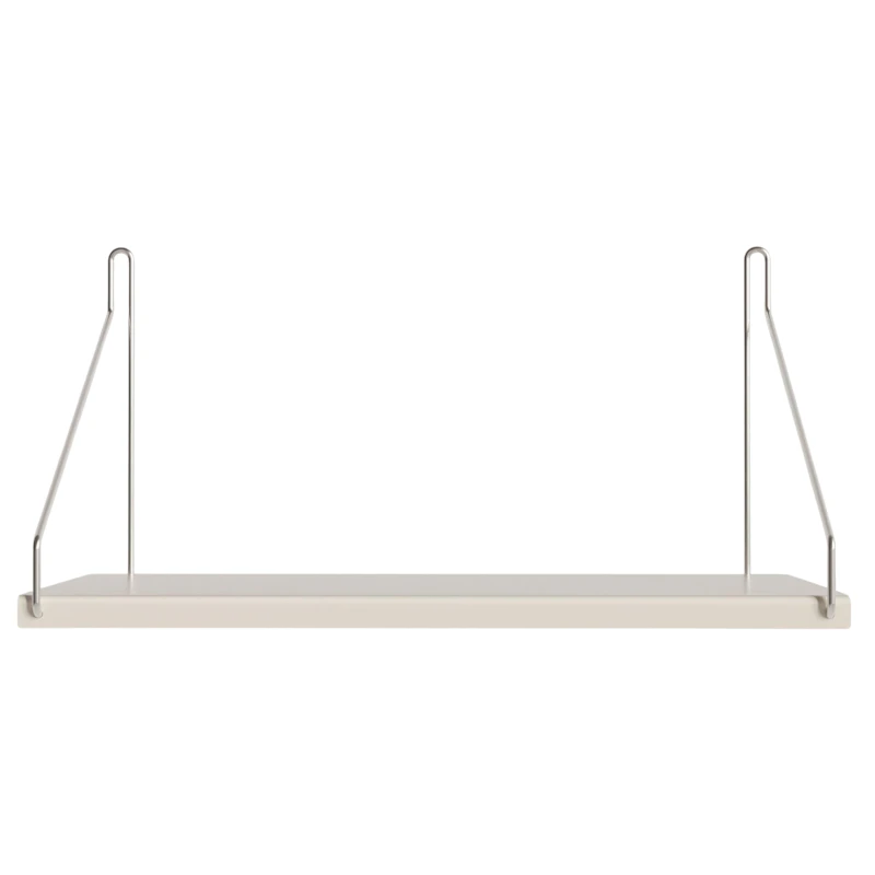 Single Hylla 20x40 cm, Varmvit