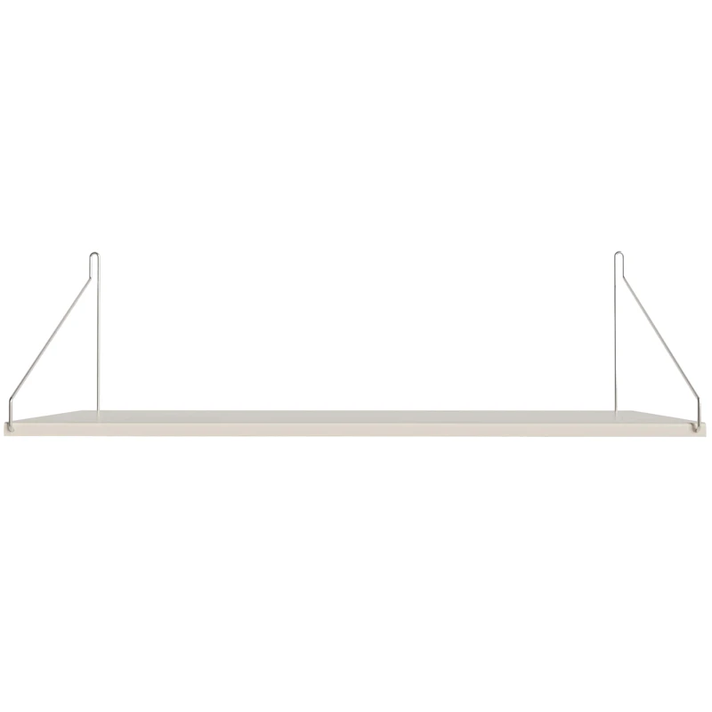 Single Hylla 27x80 cm, Varmvit