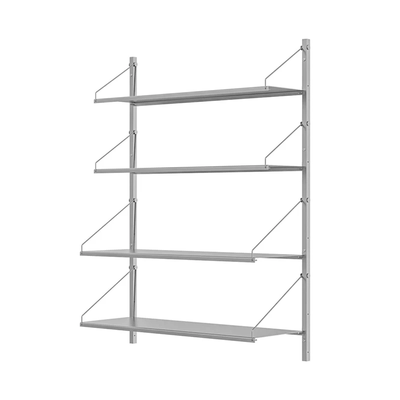 Library Hylla 108x82,5 cm, Rostfritt Stål