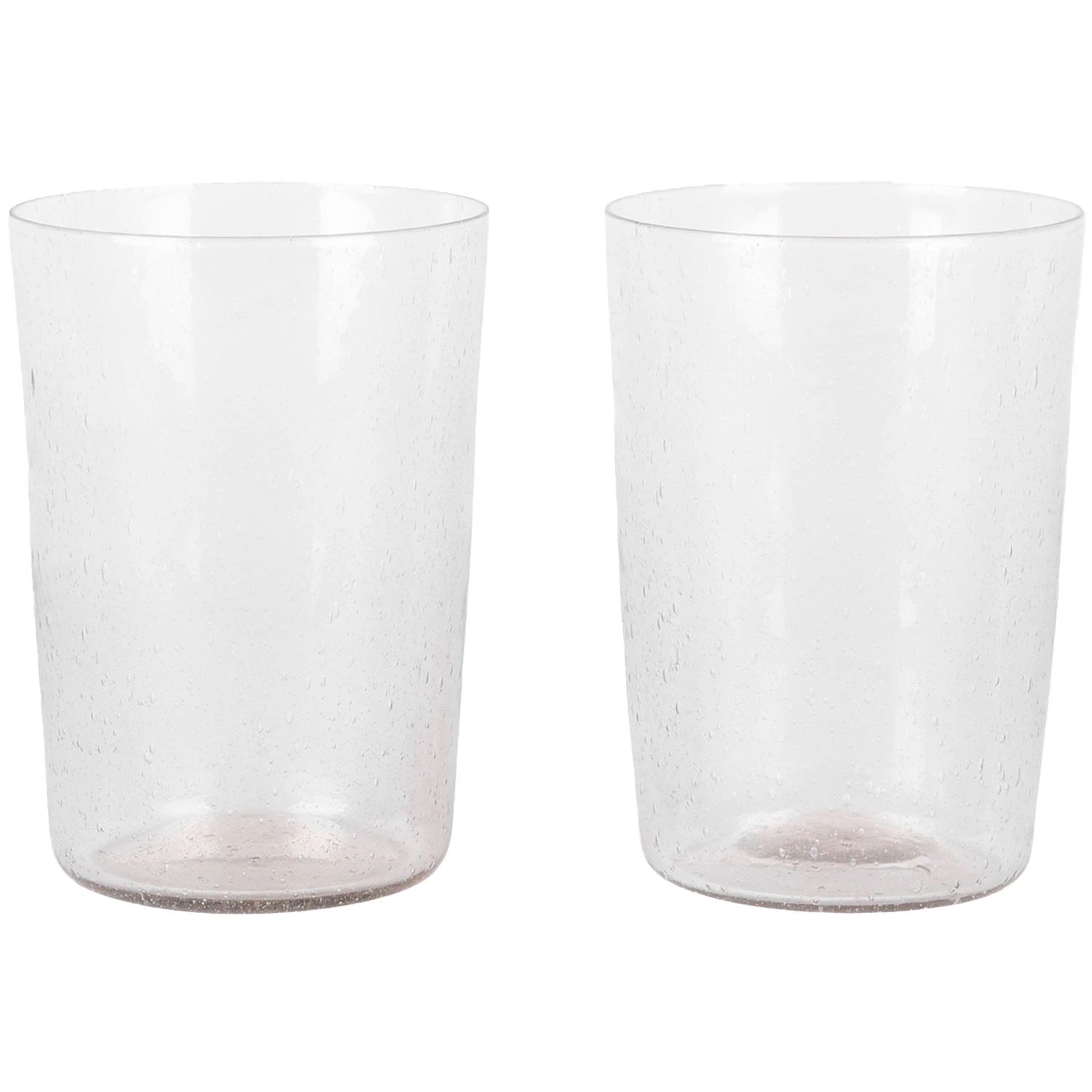 frama isle dricksglas 2-pack - dricksglas återvunnet glas light smoke
