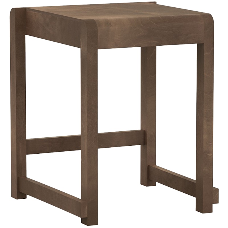 Low Stool 01 Pall, Brun