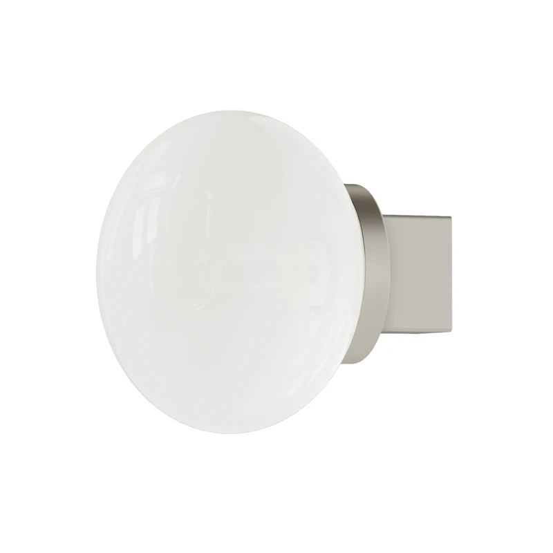 Ovoid Vägglampa, Rostfritt Stål