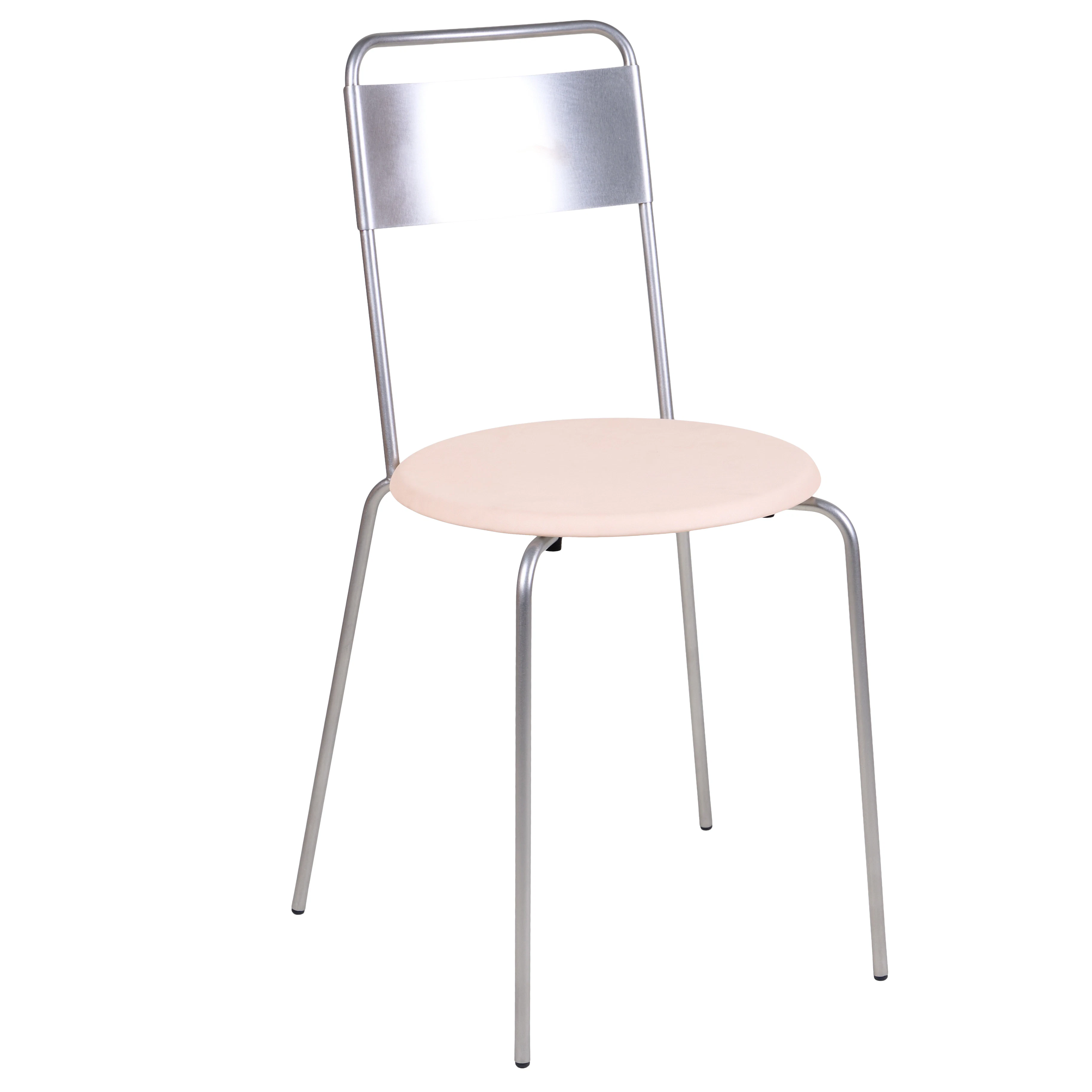 Frama Petit Rond Stol / - Stolar Läder Rostfritt Stål