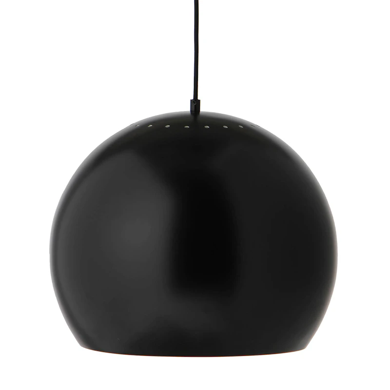 Ball metall Takpendel Ø40 cm, Matt Svart