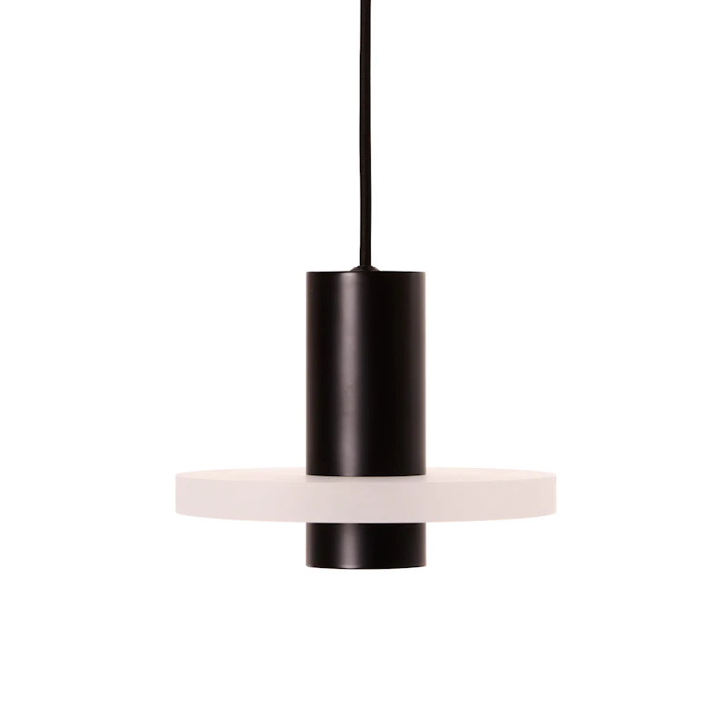 Flake Taklampa Ø19 cm, Mattsvart