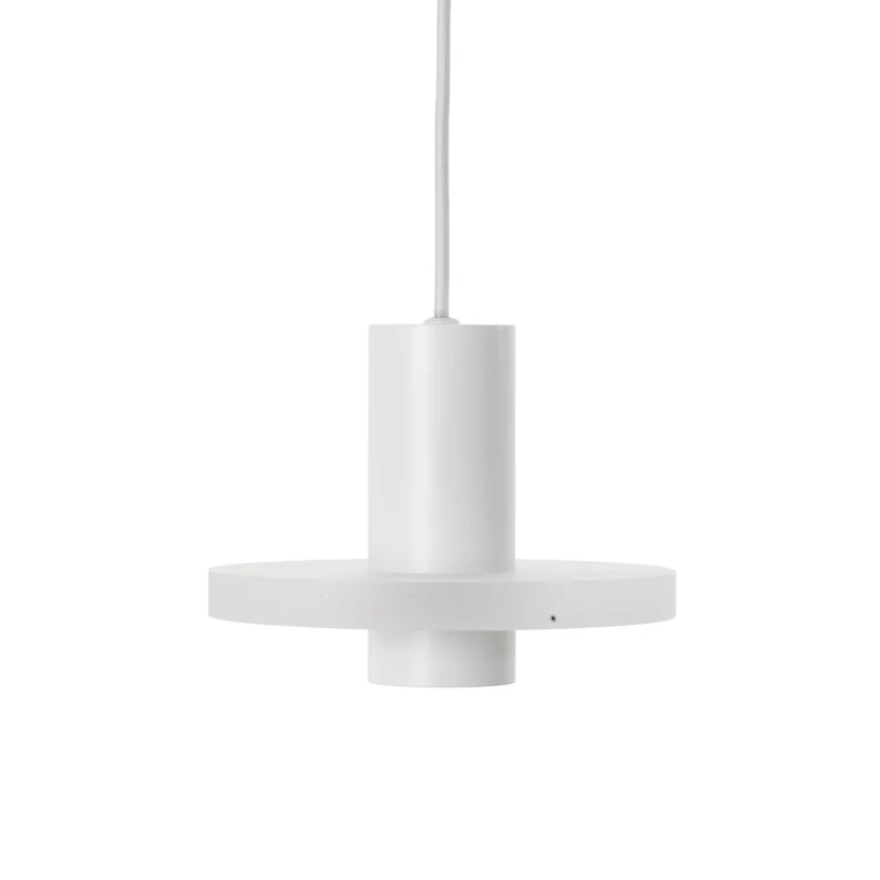 Flake Taklampa Ø19 cm, Mattvit