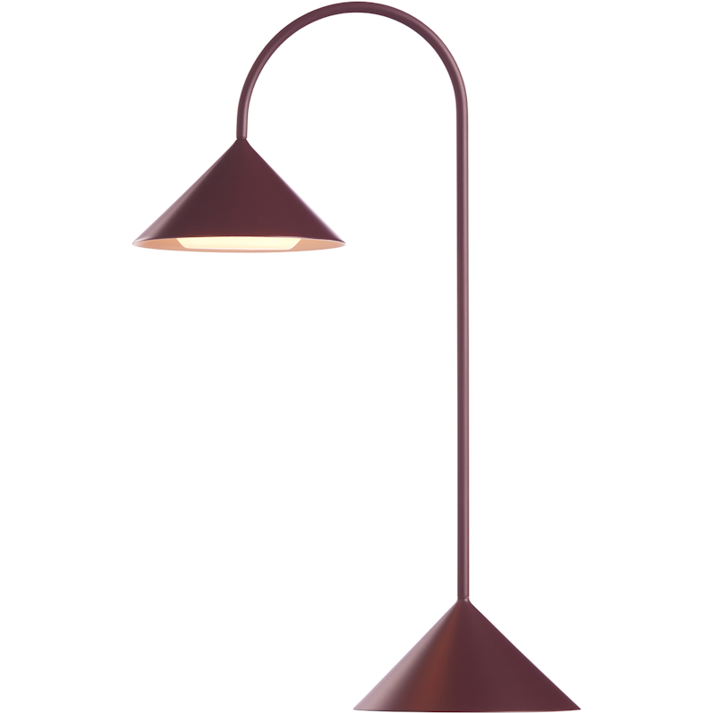 Grasp Bordslampa Portabel 47 cm, Matt Beetroot