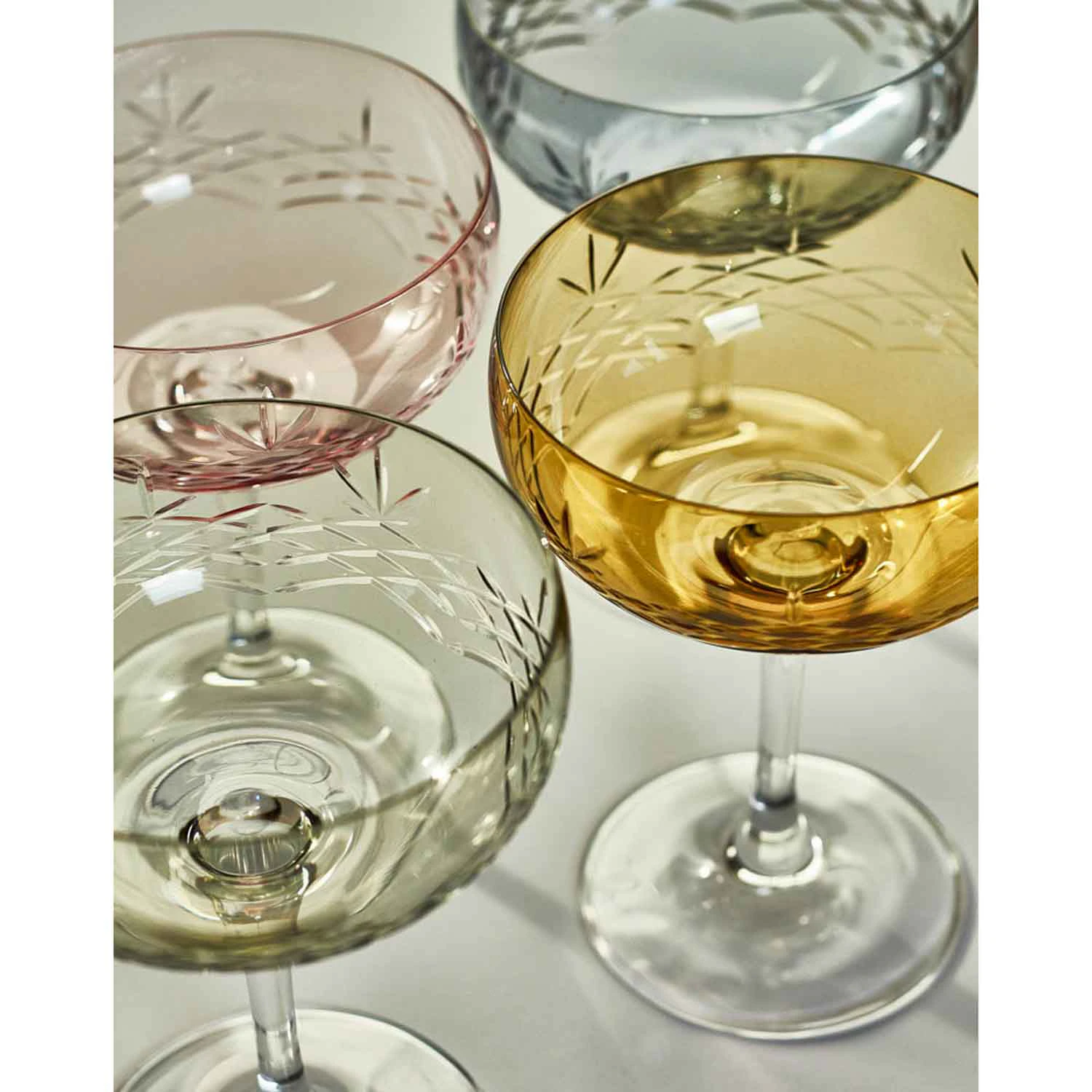 Frederik Bagger Crispy Gatsby Champagnekupa 2-pack Emerald, smaragd från Frederik Bagger, bild 2