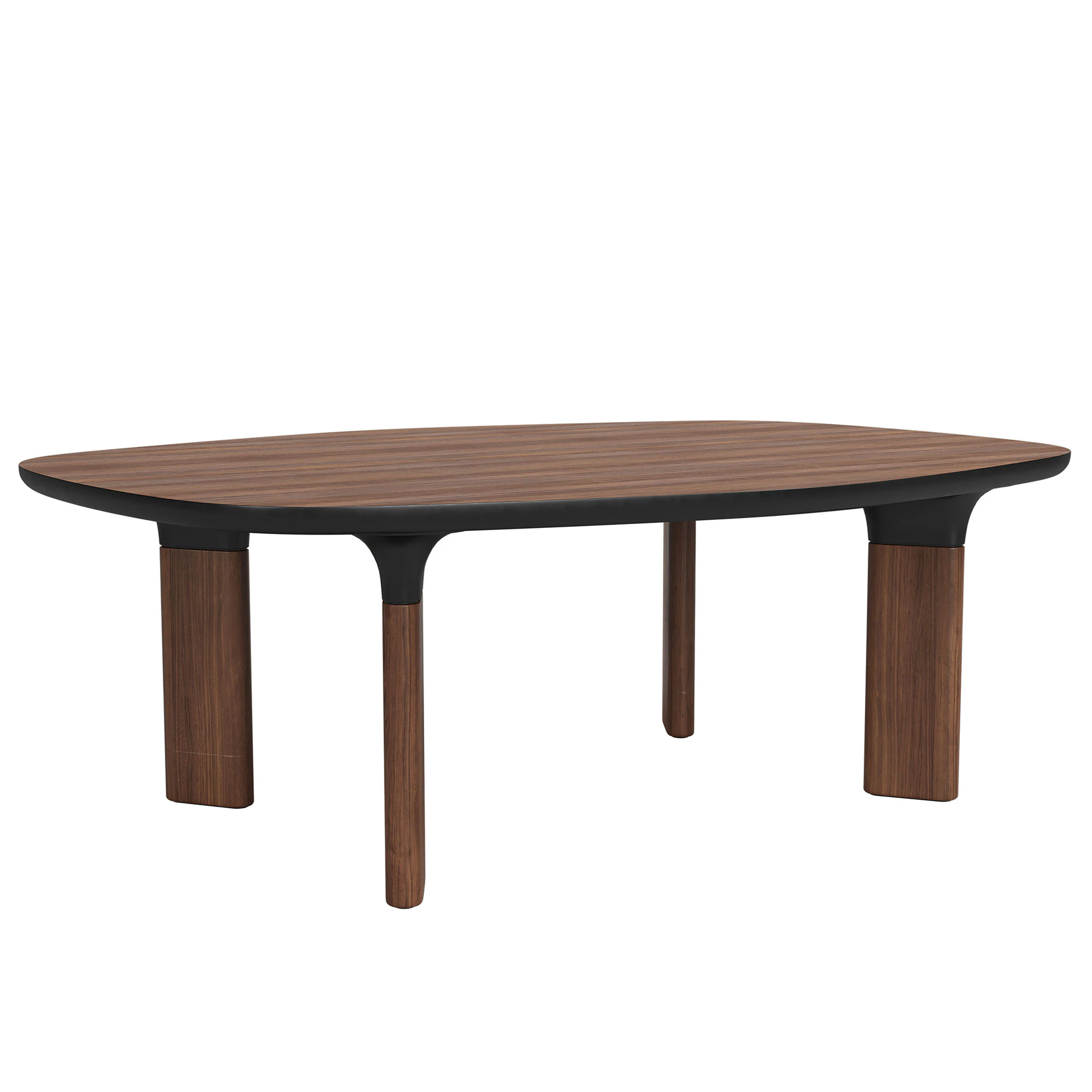 Fritz Hansen Analog Soffbord / Valn&ouml;t - Soffbord Valn&ouml;tsfan&eacute;r Svart