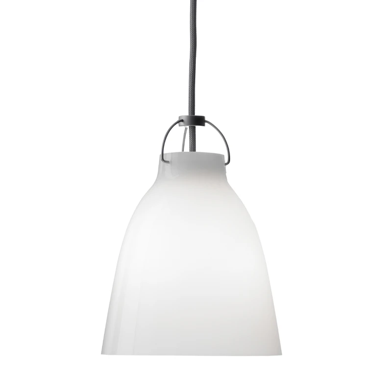 Caravaggio Opal Taklampa P1, Sladd 3 m, Vit