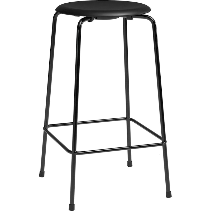 High Dot™ Barstol Med 4 Ben 65 cm, Svart