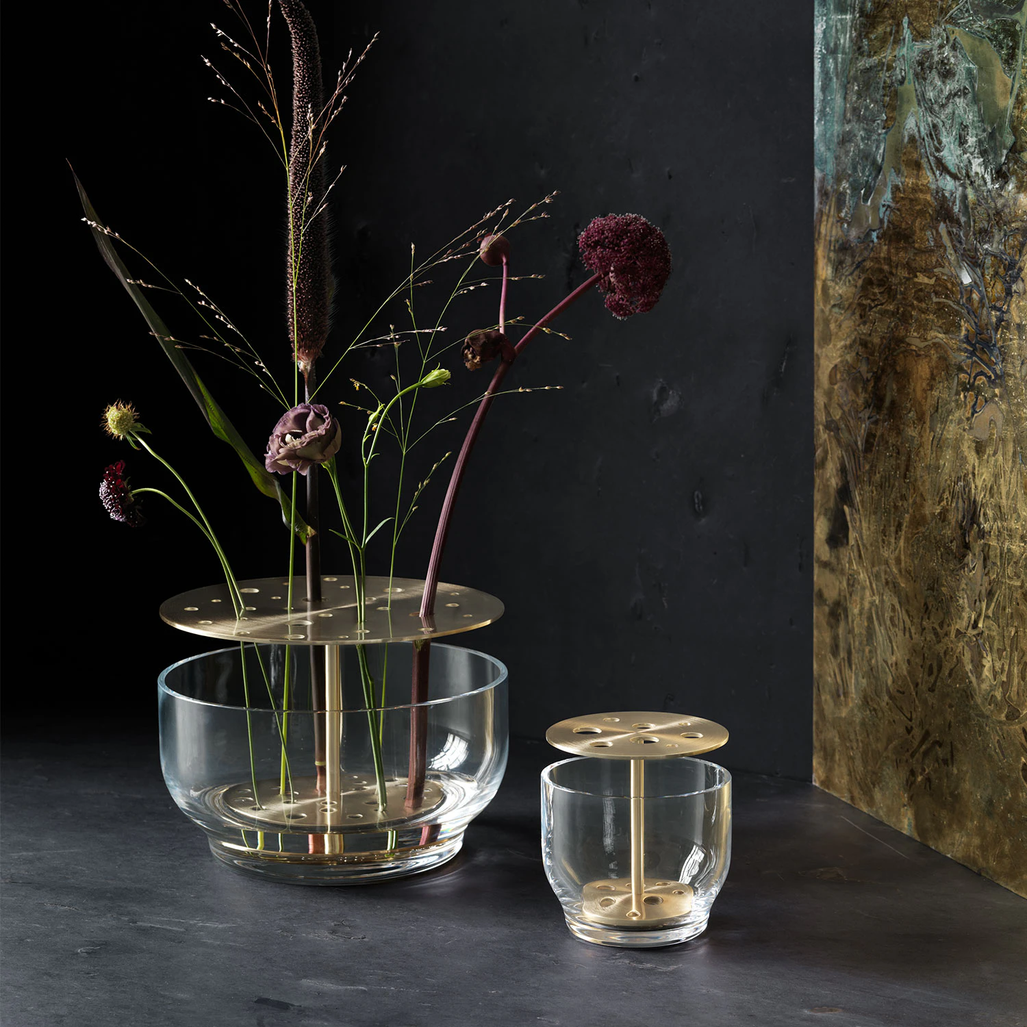 Fritz Hansen Ikebana Large Vas, mässing från Fritz Hansen, bild 3